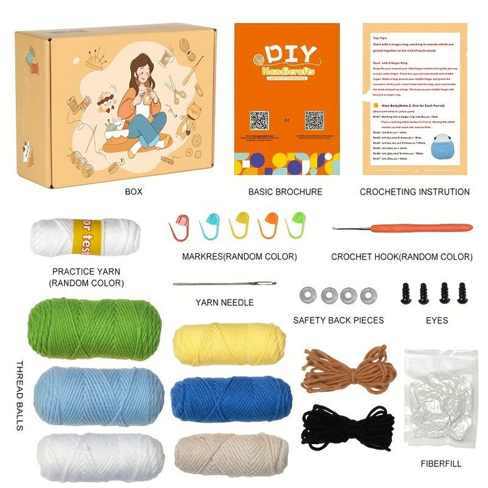 Budgie Amigurumi Crochet Kit F07N8-M200