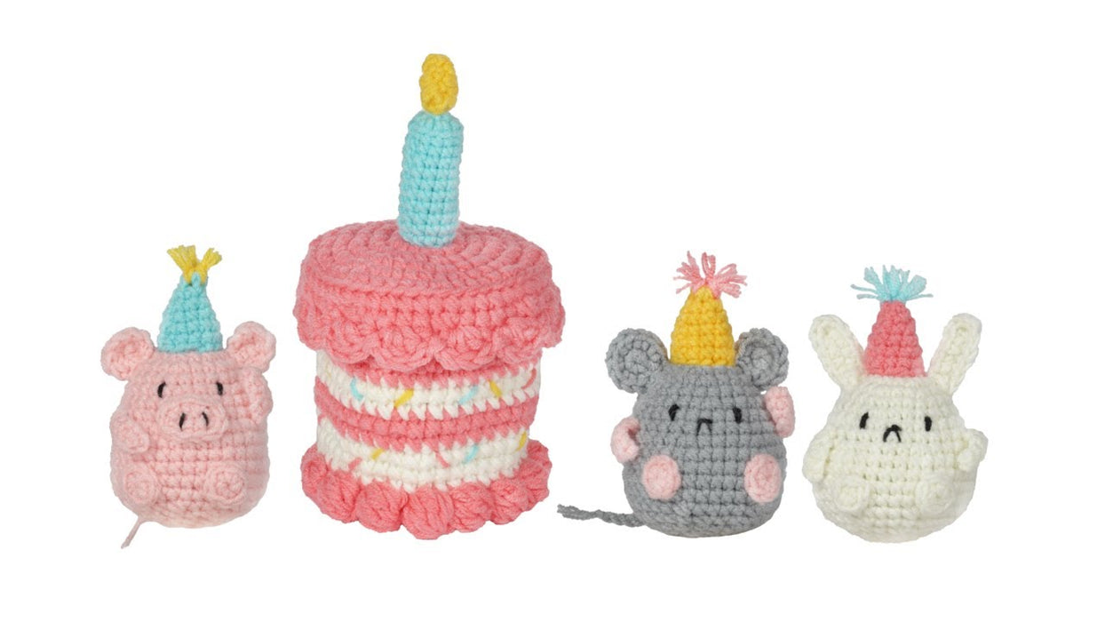 Birthday Party Amigurumi Crochet Kit F07N8-M213