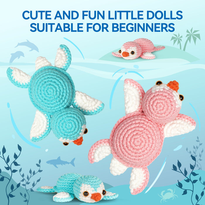 Penguin Amigurumi Crochet Kit F07N8-M256