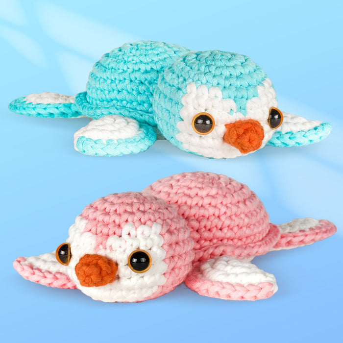 Penguin Amigurumi Crochet Kit F07N8-M256