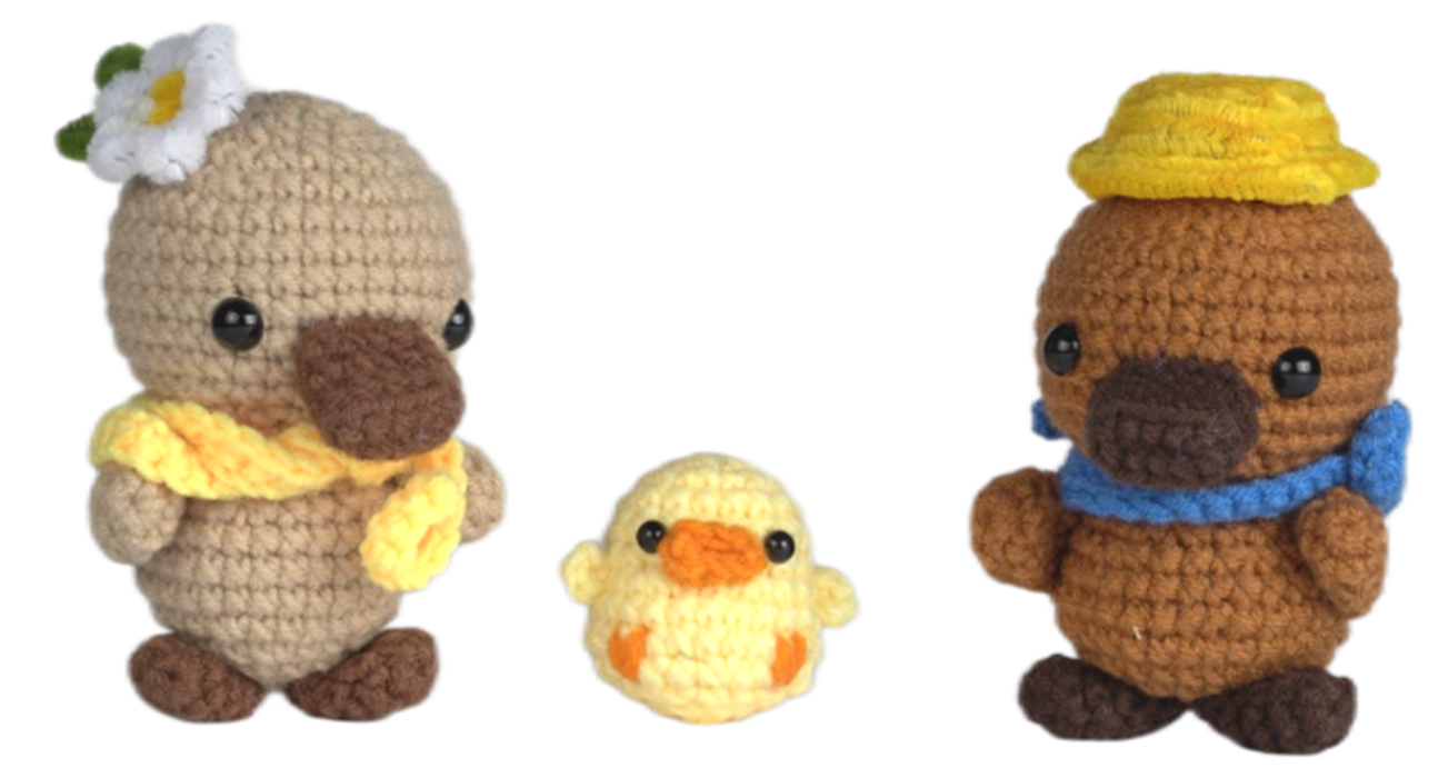 Platypus Amigurumi Crochet Kit F07N8-M259