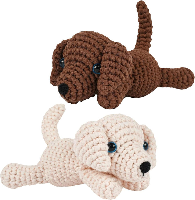Puppy Amigurumi Crochet Kit F07N8-M287