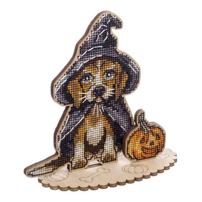 Cross-stitch kits on wood FLW-053