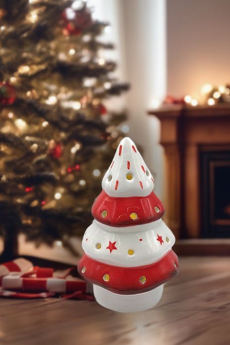 Christmas Ceramic Ornament - Christmas Tree by Wizardi F07N7-4