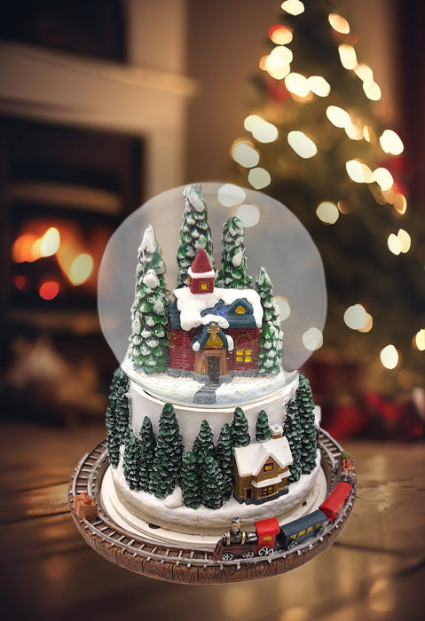 Christmas Ceramic Ornament - Winter Wonderland  by Wizardi F07N7-9