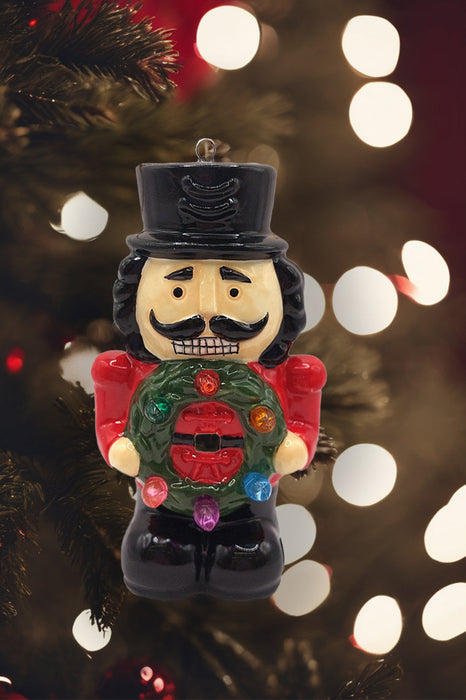 Christmas Ceramic Ornament - Nutcracker by Wizardi F07N7-16
