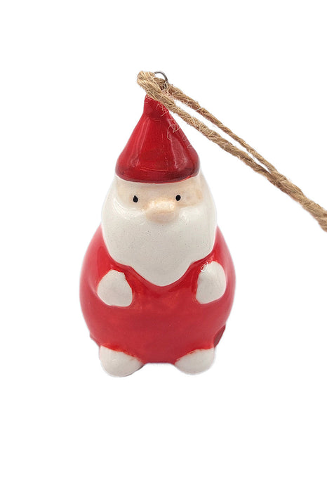 Christmas Ceramic Ornament - Santa Claus by Wizardi F07N7-20