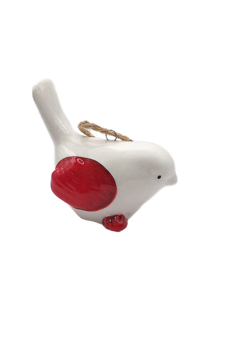 Christmas Ceramic Ornament - Bird by Wizardi F07N7-24