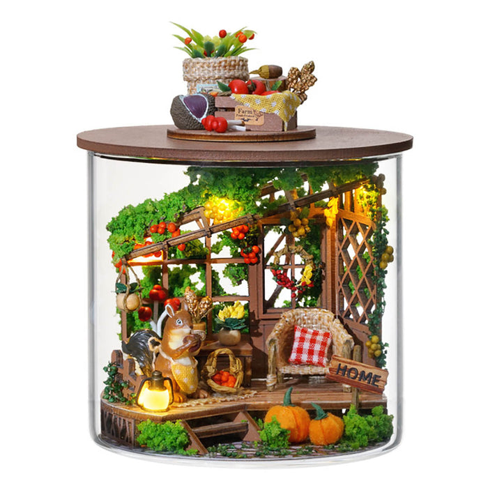 Miniature Wizardi Roombox Kit - Abundant Moment Dollhouse Kit