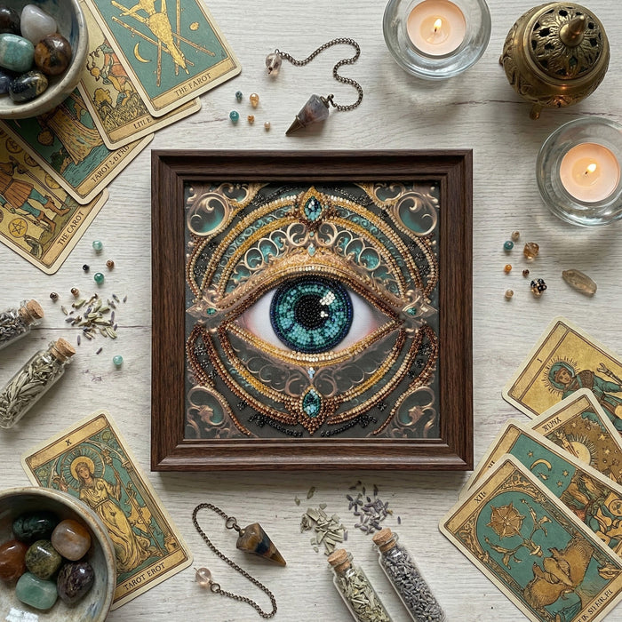 Mini Bead embroidery kit - Gaze Alchemy AM-265