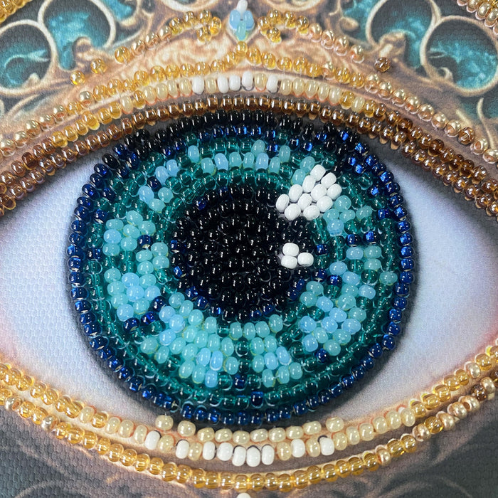 Mini Bead embroidery kit - Gaze Alchemy AM-265