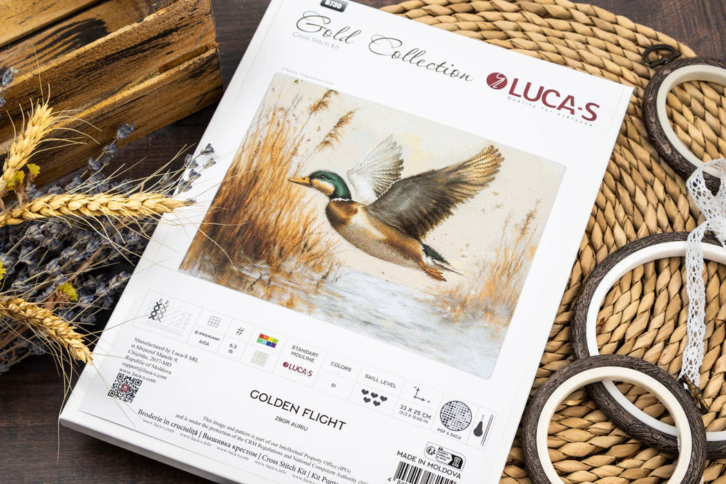 Golden Flight B730L Counted Cross-Stitch Kit