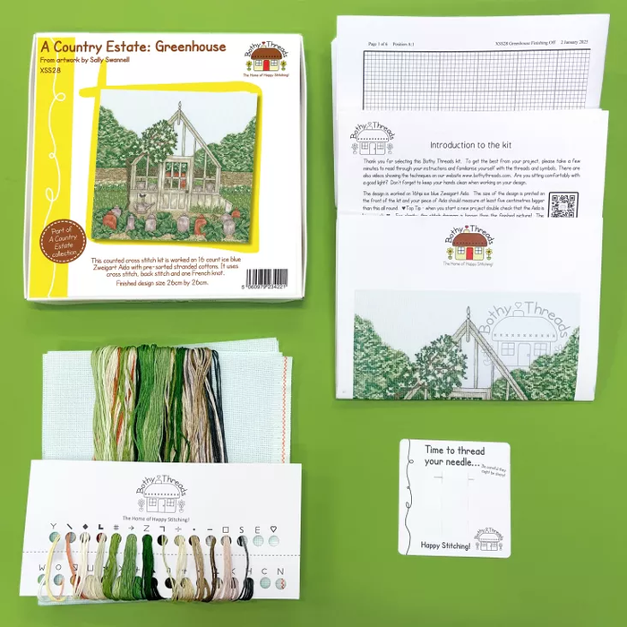Greenhouse XSS28 Counted Cross Stitch Kit
