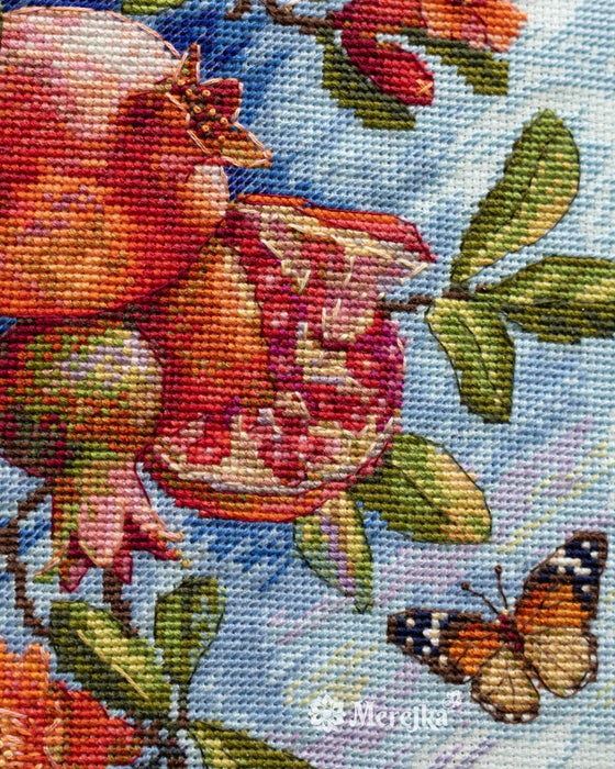 Ruby Fruits Counted Cross Stitch Kit by Merejka K-305