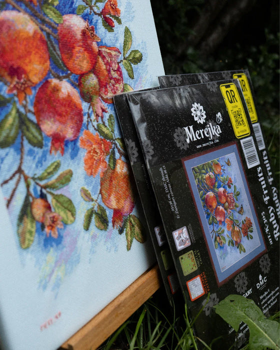 Ruby Fruits Counted Cross Stitch Kit by Merejka K-305
