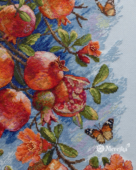 Ruby Fruits Counted Cross Stitch Kit by Merejka K-305