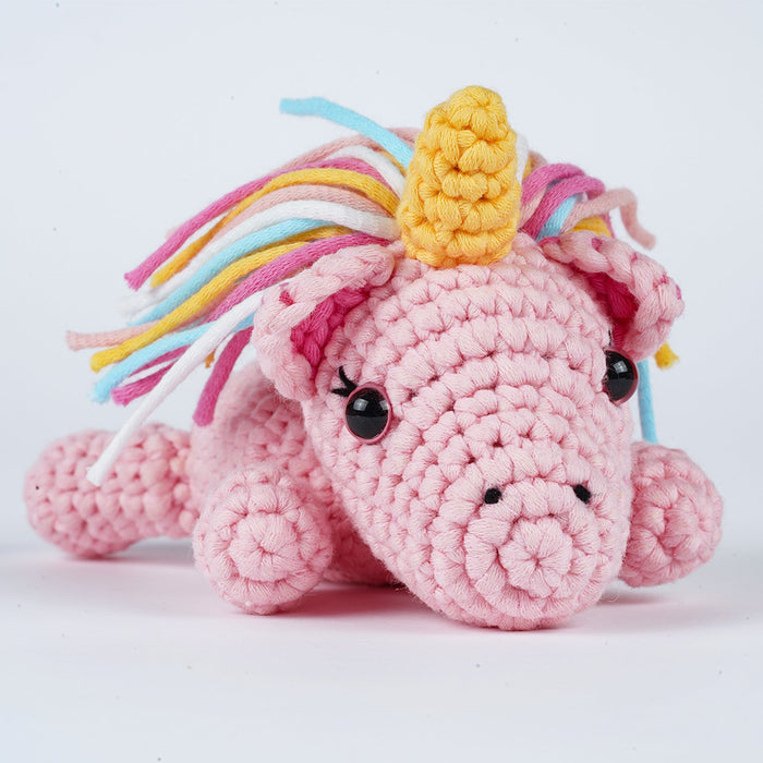 Unicorn Amigurumi Crochet Kit F07N8-M289