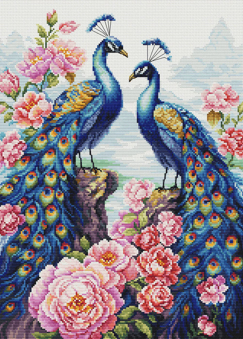 Harmony Between Us BU5104L Counted Cross-Stitch Kit