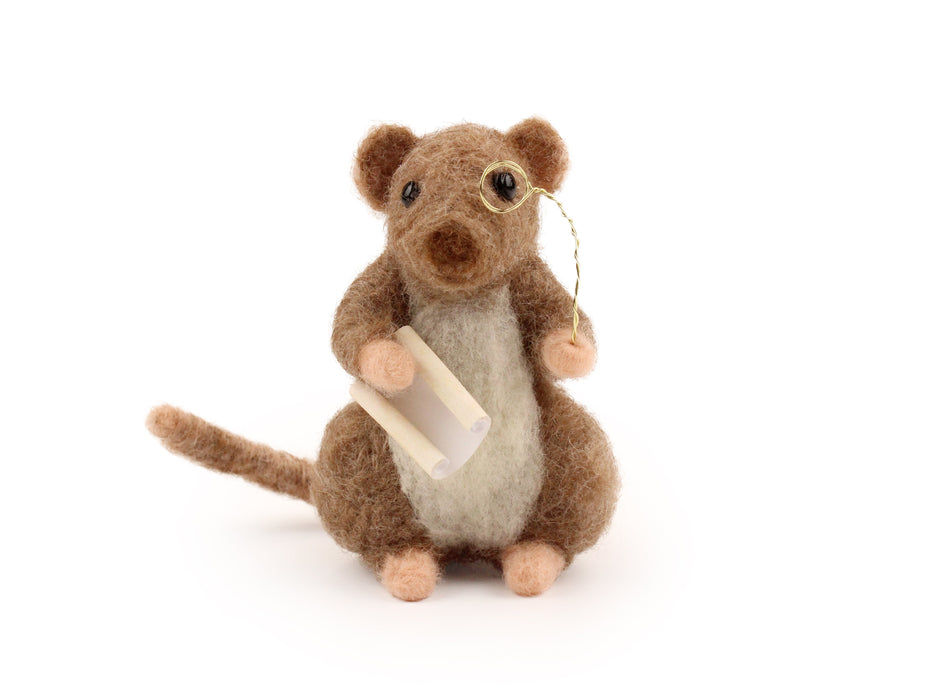 Felting Kit - Henry Cole's Rat Needle Felt Kit