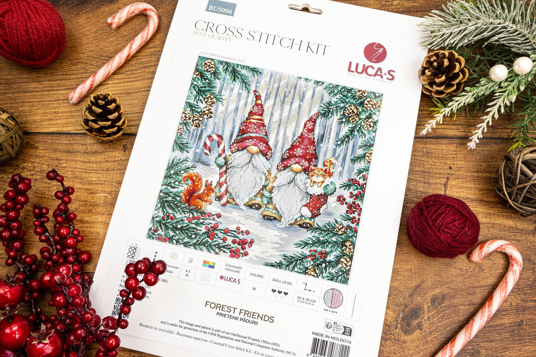 Forest Friends BU5096L Counted Cross-Stitch Kit