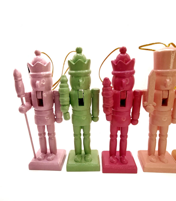 Christmas Nutcracker Set. Wizardi Classic Wooden Festive Decoration F07M14-11-N01616