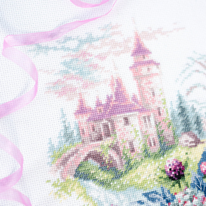 The Old Castle 210-210 Counted Cross-Stitch Kit