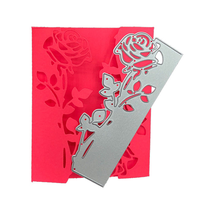 Rose Border Scrapbooking Cutting Die by Wizardi QJ25