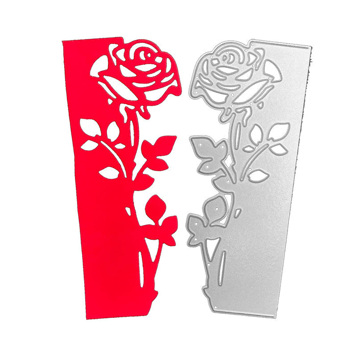 Rose Border Scrapbooking Cutting Die by Wizardi QJ25
