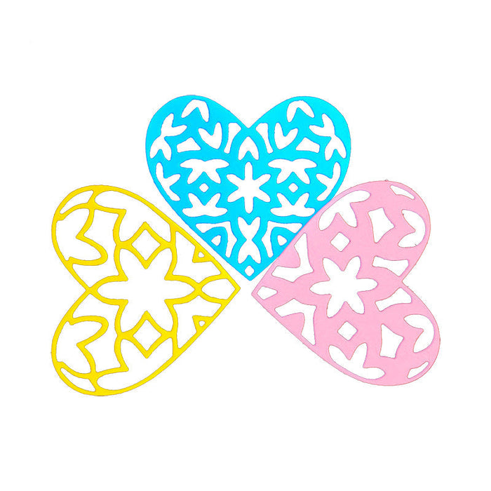 Hearts Scrapbooking Cutting Die by Wizardi QJ110