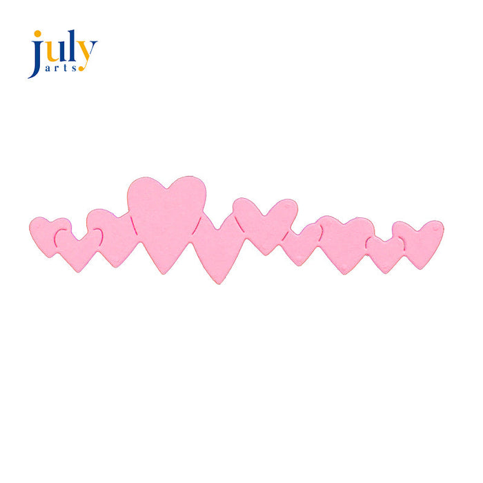 Heart Border Scrapbooking Cutting Die by Wizardi QJ53