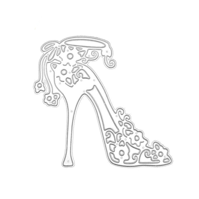 High Heel Scrapbooking Cutting Die by Wizardi QJ86