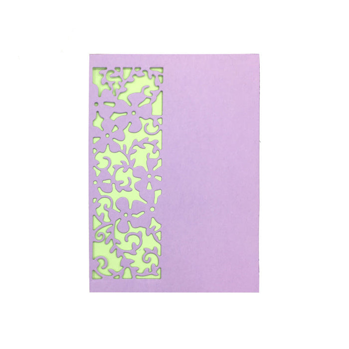 Floral Border Scrapbooking Cutting Die by Wizardi QJ109