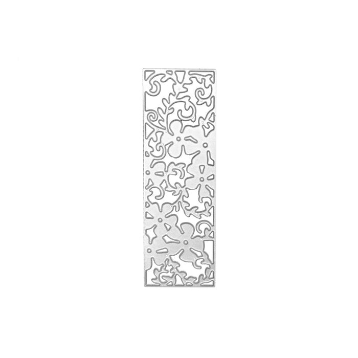 Floral Border Scrapbooking Cutting Die by Wizardi QJ109