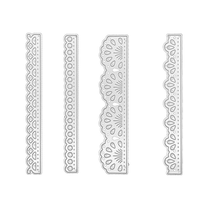 Lace Borders Scrapbooking Cutting Die by Wizardi QJ51