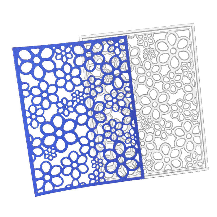 Floral Scrapbooking Cutting Die by Wizardi QJ82