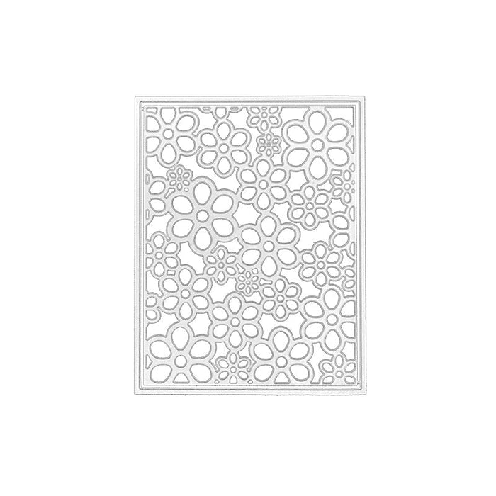Floral Scrapbooking Cutting Die by Wizardi QJ82