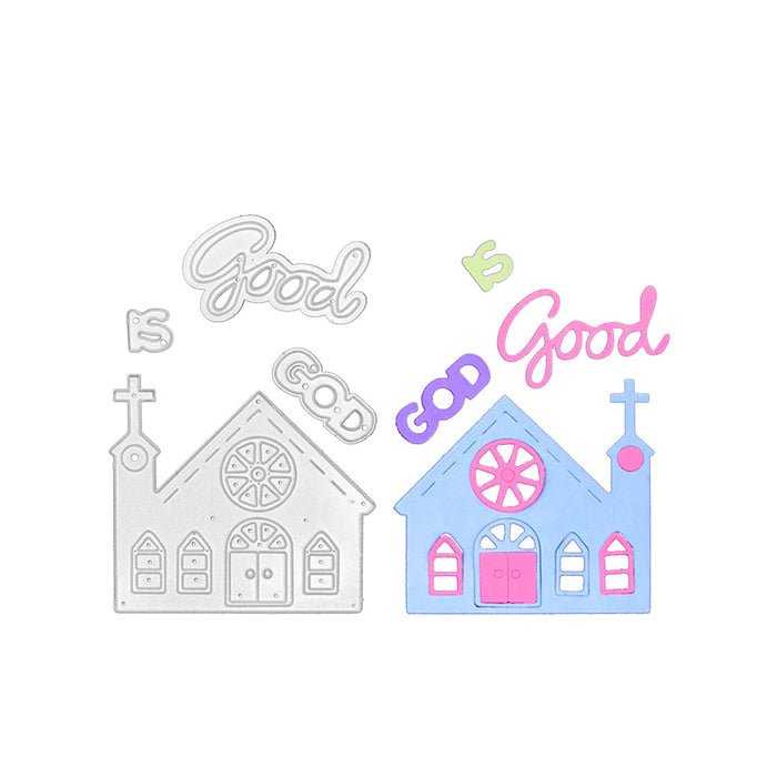 Church Scrapbooking Cutting Die by Wizardi QJ71