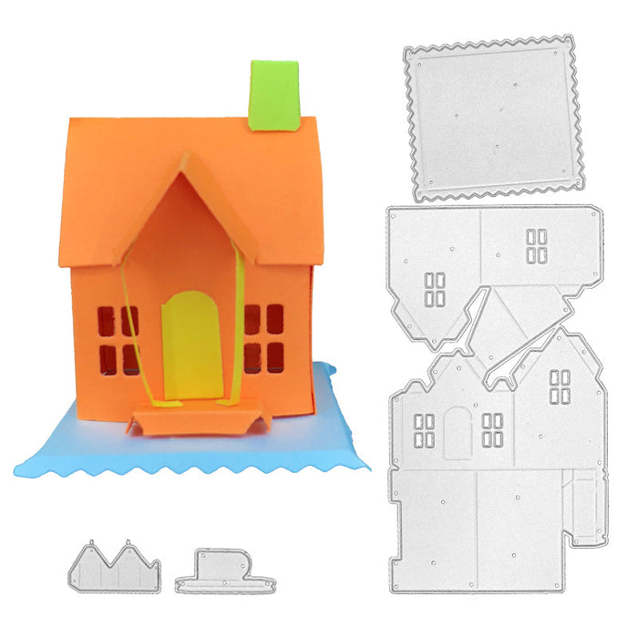 House Scrapbooking Cutting Die by Wizardi QJ84
