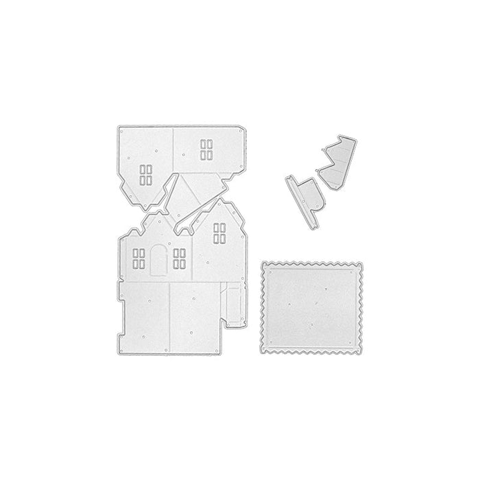 House Scrapbooking Cutting Die by Wizardi QJ84