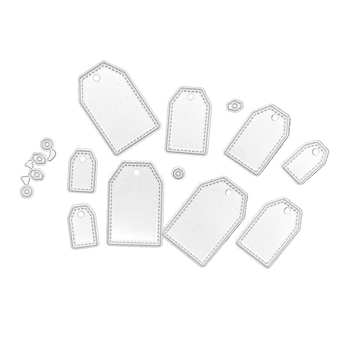 Gift Tags Scrapbooking Cutting Die by Wizardi QJ100