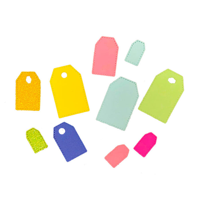 Gift Tags Scrapbooking Cutting Die by Wizardi QJ100