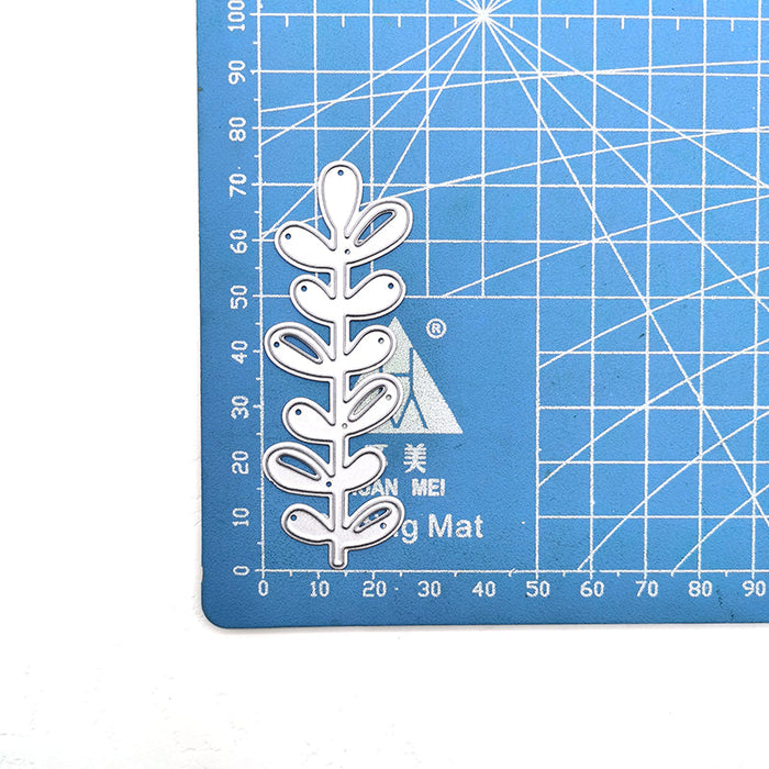 Leaf Branch Scrapbooking Cutting Die by Wizardi QJ121