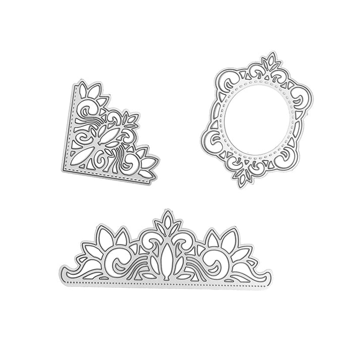 Frames Scrapbooking Cutting Die by Wizardi QJ11