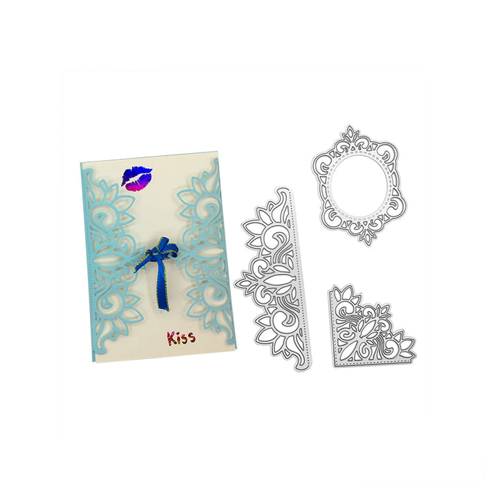 Frames Scrapbooking Cutting Die by Wizardi QJ11