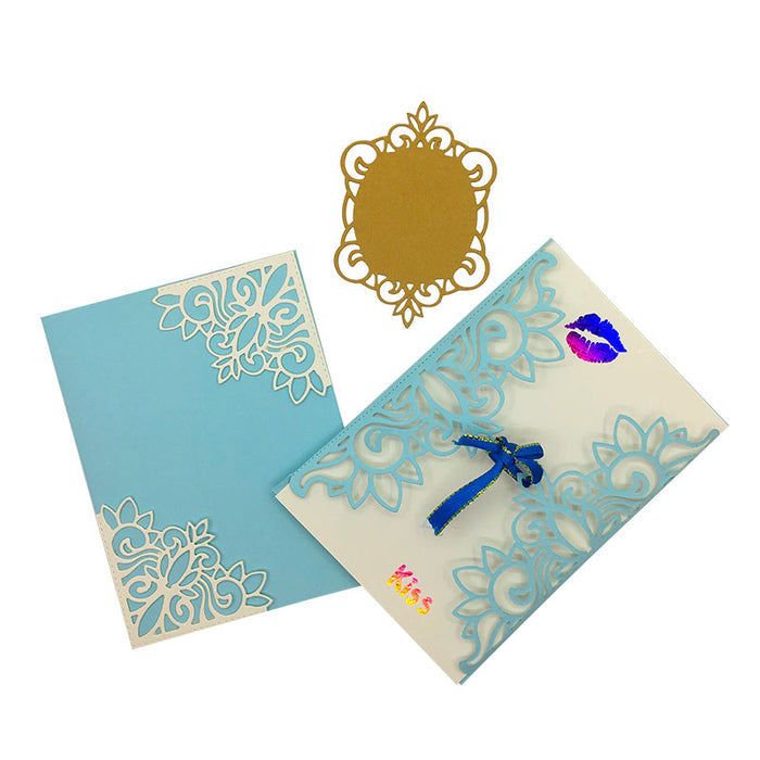 Frames Scrapbooking Cutting Die by Wizardi QJ11