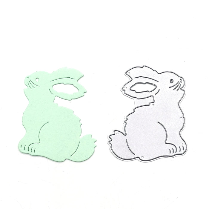 Rabbit Scrapbooking Cutting Die by Wizardi QJ144