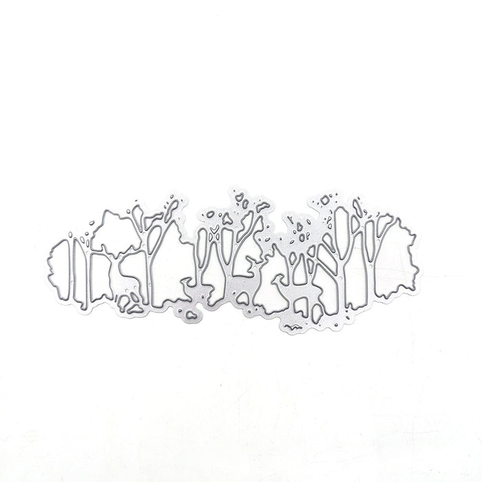 Forest Scene Scrapbooking Cutting Die by Wizardi QJ123