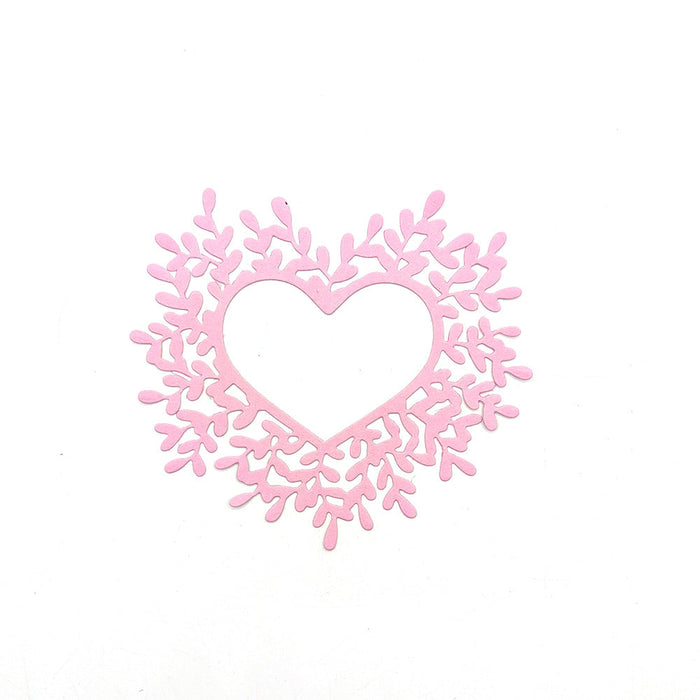 Botanical Heart Scrapbooking Cutting Die by Wizardi QJ64