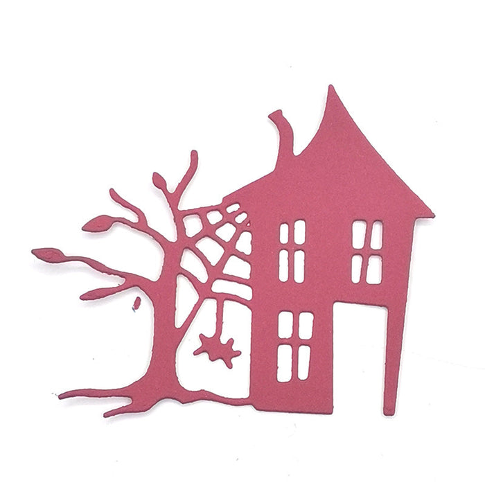 Haunted House Scrapbooking Cutting Die by Wizardi QJ56