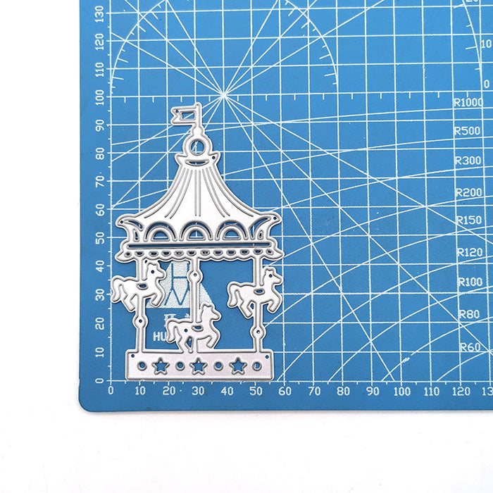 Carousel Scrapbooking Cutting Die by Wizardi QJ59